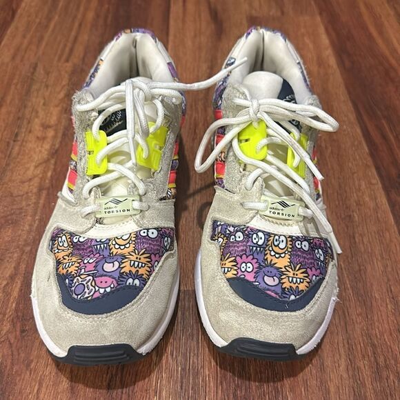 NWT Adidas Torsion ZX 8000 Men's Sneakers "End Plastic Waste " US Size 7 - Picture 3 of 9